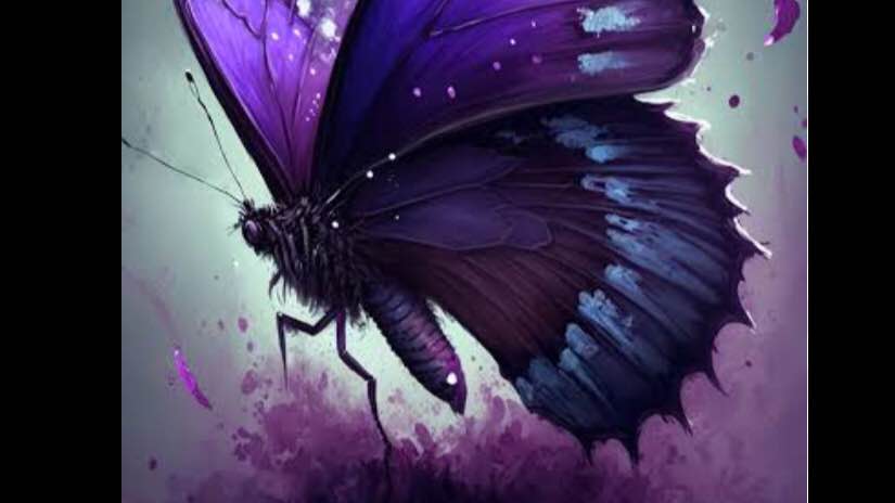 A butterfly picture